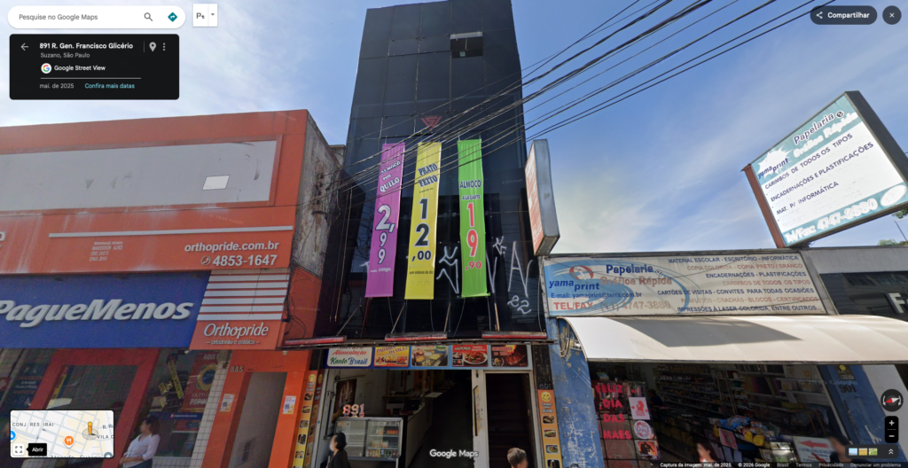 Fachada de imóvel comercial ou residencial - LMS Visão Imóveis